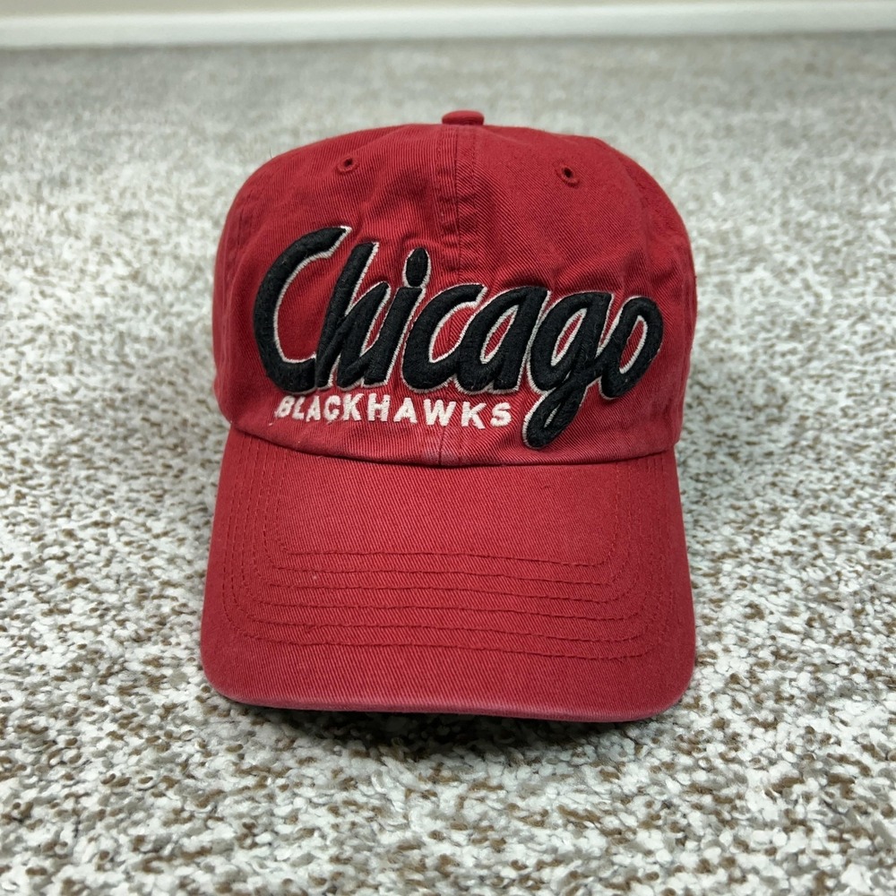 Chicago Blackhawks Hat Cap Snap Back‎ Mens One Size Red NHL Hockey '47 Sports